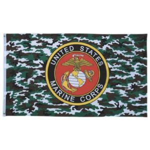 U.S. Marine Corps Camo Flag 3' x 5'