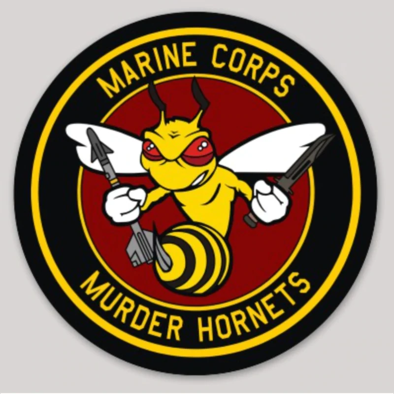 Marine Corps Murder Hornets Decal