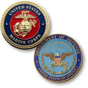 Department of Defense USMC Seal Coin