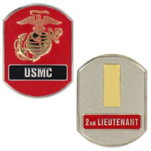 Marine Corps Second Lieutenant Coin