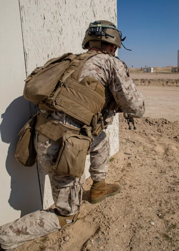 Marine with Dump Pouch