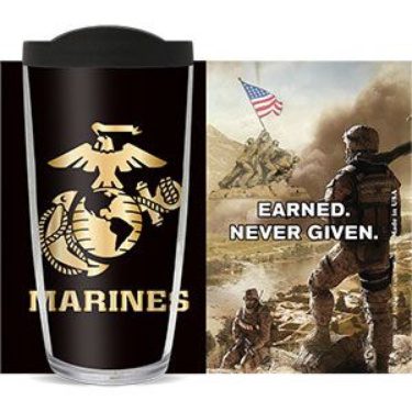 Marines Earned Never Given Travel Coffee Cup