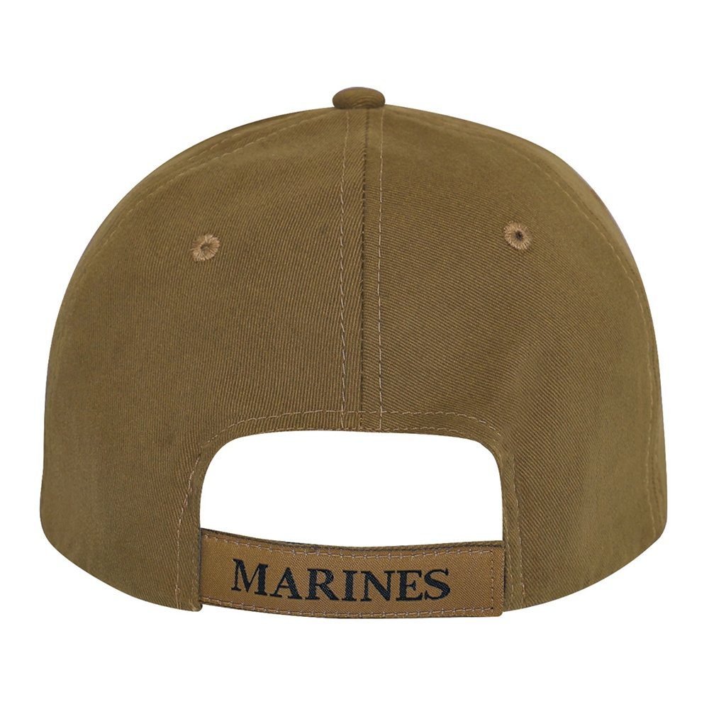 Marines brown ball cap
