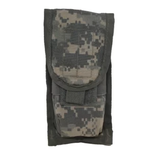 Military Issue M16-M4 Double Magazine ACU Pouch