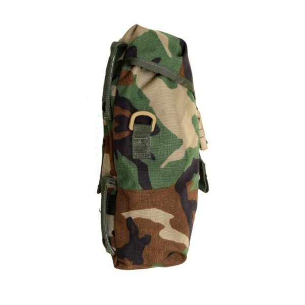 Military MOLLE II Woodland Camo Sustainment Pouch