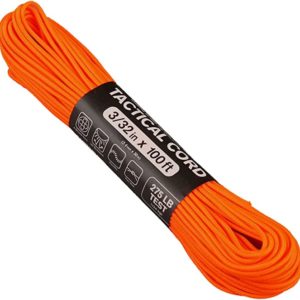 Military Tactical Paracord 275 Neon Orange