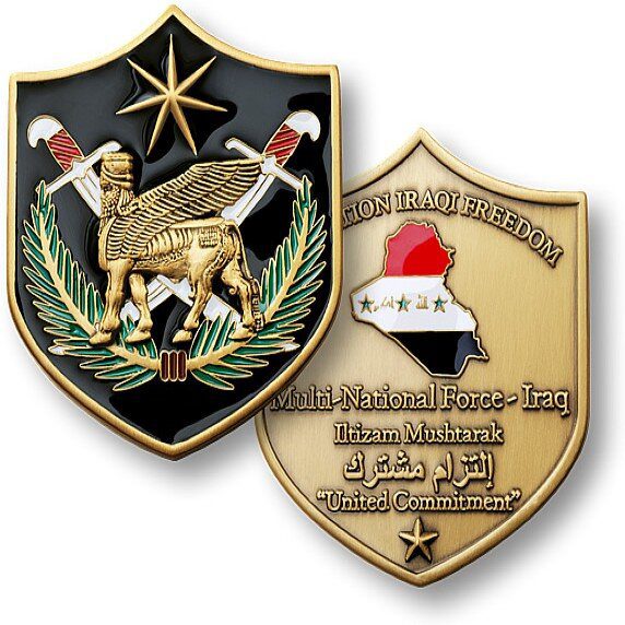 Multi National Force Iraq Coin