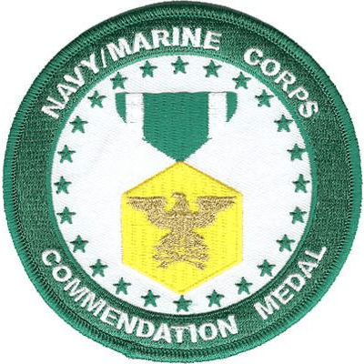 Navy And Marine Corps Commendation medal patch