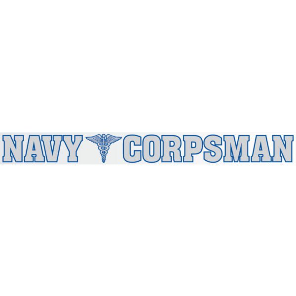Navy Corpsman 15 inch Window Decal