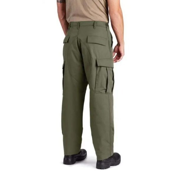 Olive Drab Button-Fly BDU Trousers