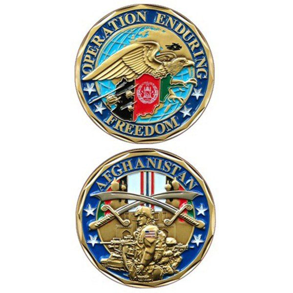 Operation Enduring Freedom Afghanistan Coin
