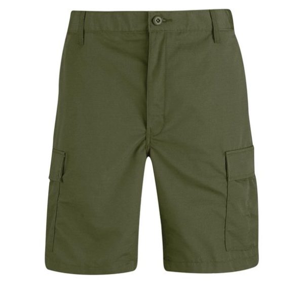 Propper BDU Olive Rip Stop Military Spec Shorts Front