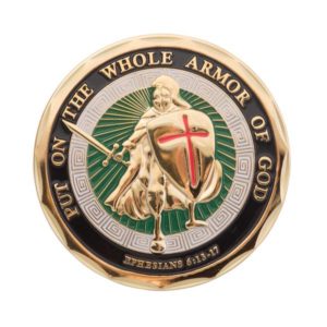 Put On The Whole Armor of God Coin