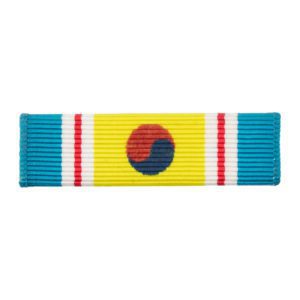 Republic of Korea War Service with Device Ribbon