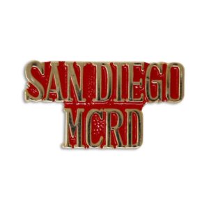 San Diego MCRD Pin