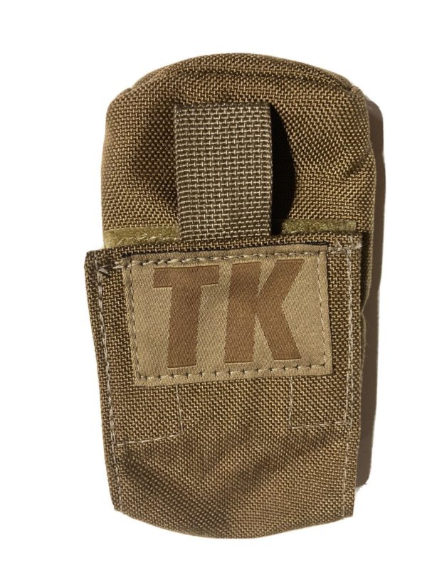TK Pouch USMC Coyote Brown Front