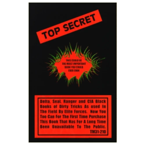 The CIA Black Book of Dirty Tricks - Improvised Munitions Military Handbook