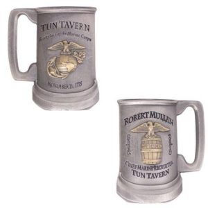 Marine Corps Tun Tavern Antique Silver Challenge Coin