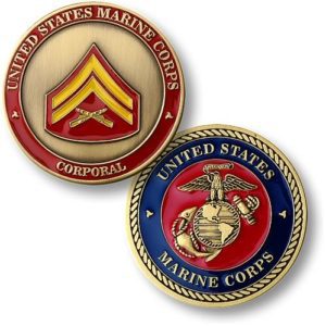 U.S. Marines Corporal Coin
