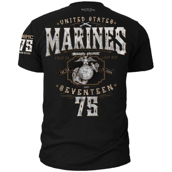 US Marine 1775 black shirt