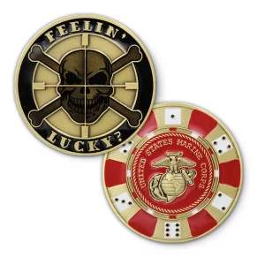 US Marine Corps Feeling Lucky Coin