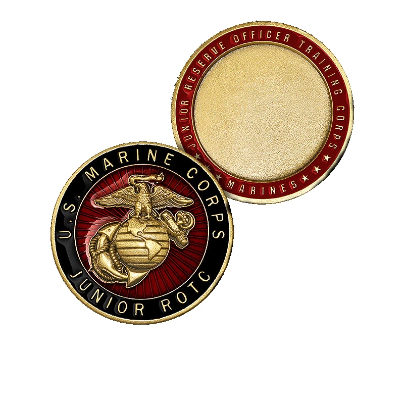 US Marine Corps Junior Reserve Officer Training Corps (JROTC) Coin