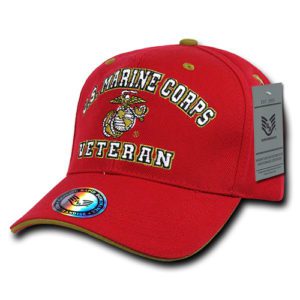 US Marine Corps Veteran EGA Red Cap