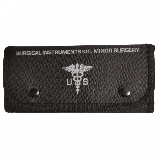 US Surgical Instrument Kit for Minor Surgery Black