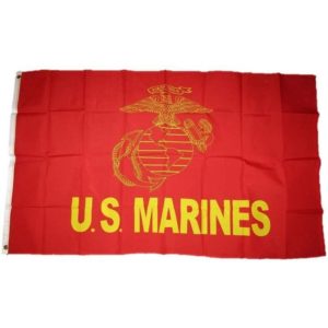 US marines red flag