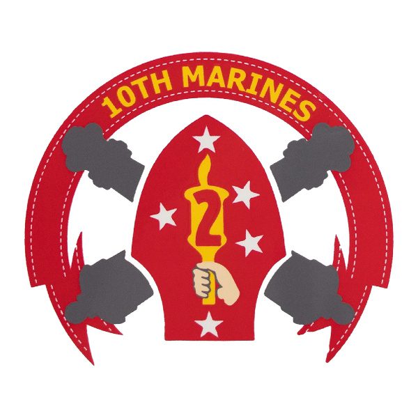USMC 10th Marines 2nd Marine Division II MEF Decal