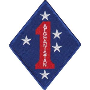 USMC 1st MARDIV Afghanistan Patch