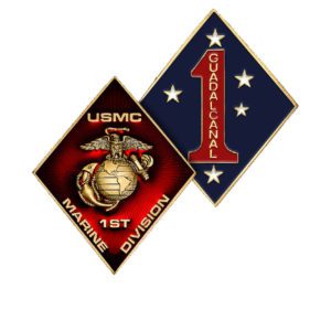 USMC 1st Marine Division Coin