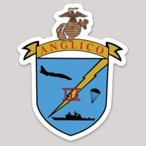USMC 3rd Anglico Decal