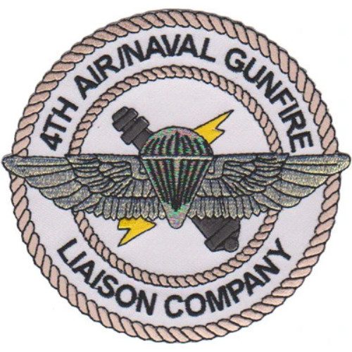 USMC 4th Air Naval Gunfire Liaison Company Patch