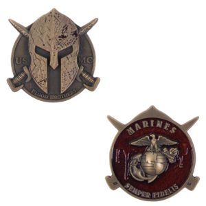 USMC Blood Brothers Coin