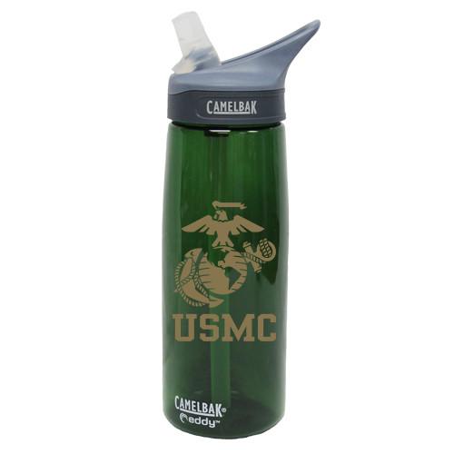 USMC with EGA Emble Green CAMELBAK Water Bottle