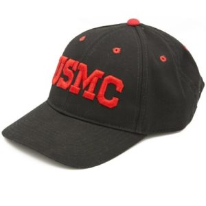 USMC Classic Black Hat Cover