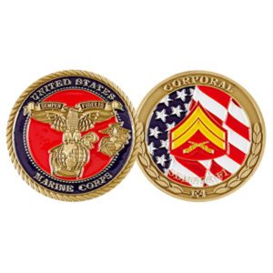 USMC Corporal Coin