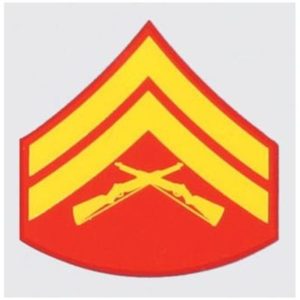 USMC Corporal Rank Decal