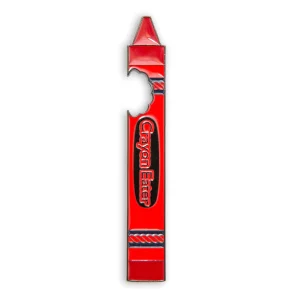 USMC Crayon Eater Bottle Opener front