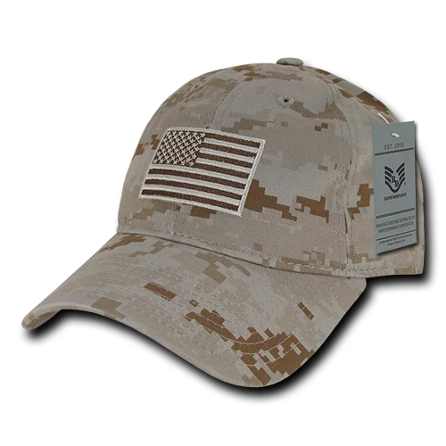 USMC Desert MARPAT with US Flag Cover