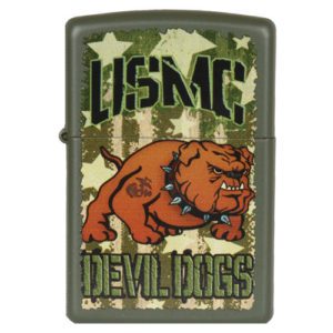 USMC Devil Dogs Zippo Lighter