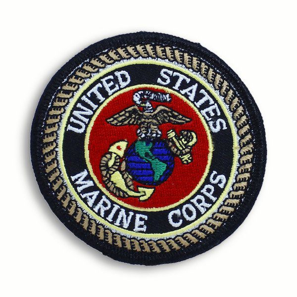 Circular United States Marine Corps EGA Patch