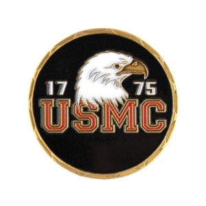 USMC Eagle 1775 Coin Front