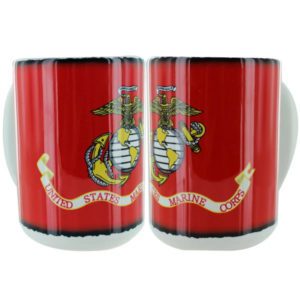 USMC Flag Coffee Mug