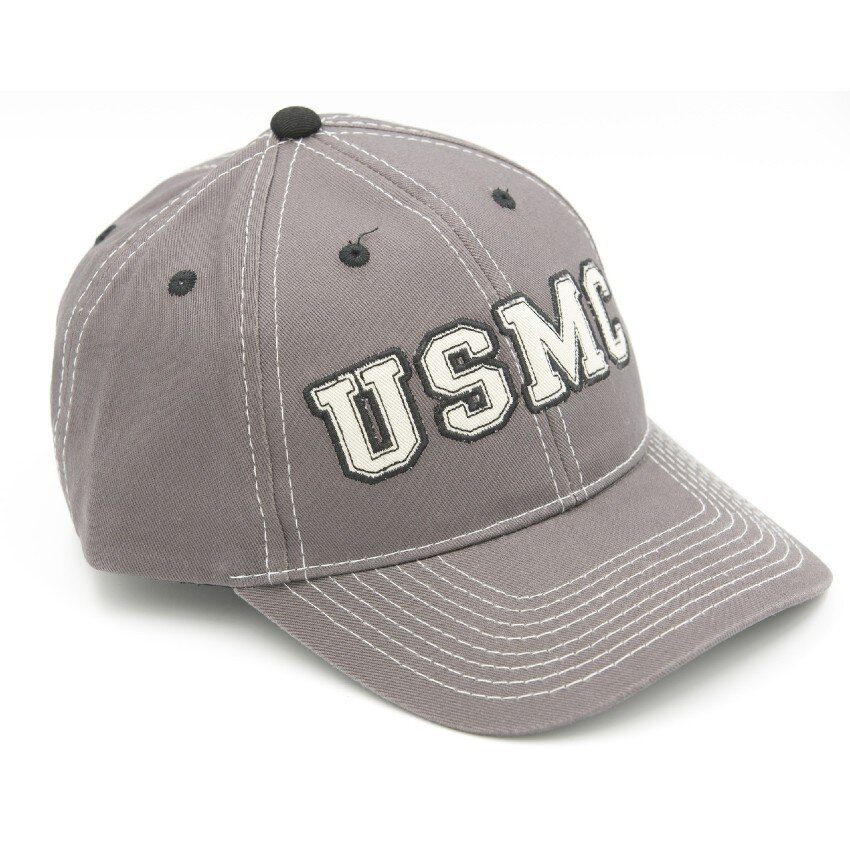 USMC Grey Embroidered Hat