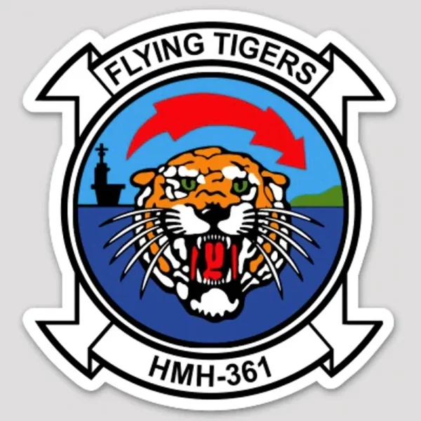 USMC HMH-361 Flying Tigers Decal