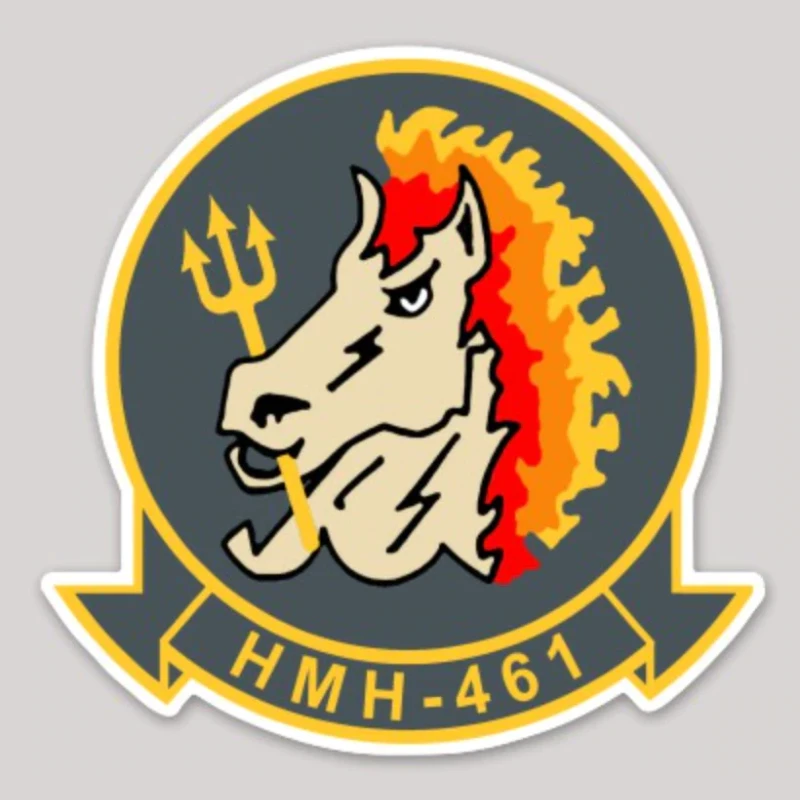USMC HMH-461 Iron Horse Decal