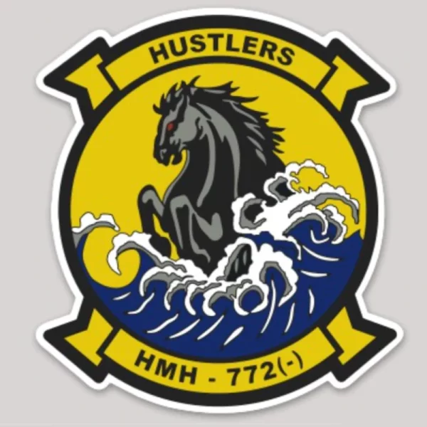 USMC HMH-772 Hustlers Decal
