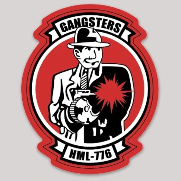 USMC HML-776 Gangsters Decal